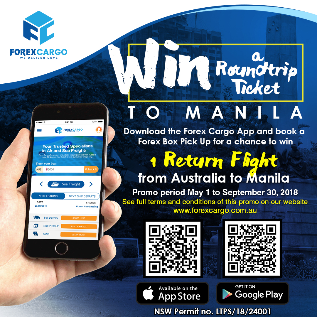 Send A Forex Balikbayan Box And Get The Chance To Win A Flight To - 