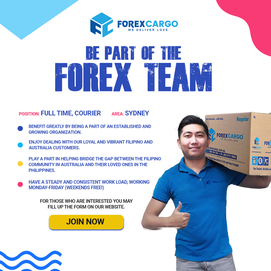 Forex Cargo Send Cargo To The P!   hilippines From Australia - 